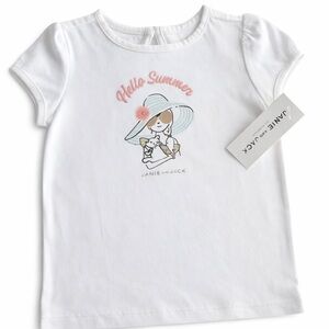Janie and Jack Hello Summer Graphic Tee 18-24 months NWT